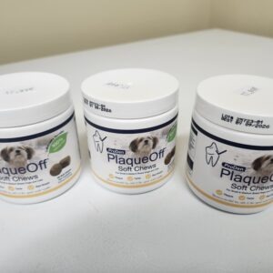 Friandises à mâcher (45) Plaque Off pour chiens